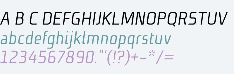 Niks W01 Normal Italic