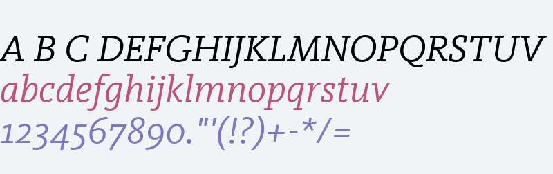 KievitSlabWeb W03 Italic