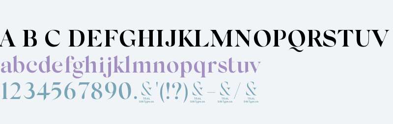 Silk Serif TRIAL SemiBold