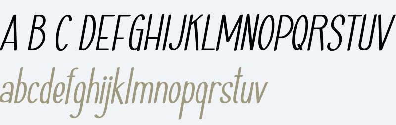 HaiesleySDemo Condensed Italic