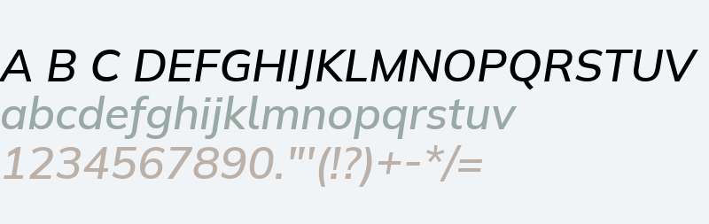 Winston Medium Italic