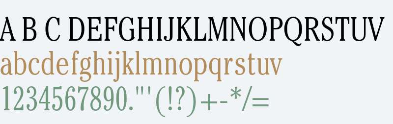 ITC Cheltenham Light Condensed