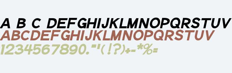 Notation Bold Italic JL