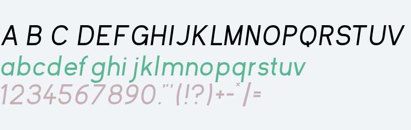 Kayak Sans Regular Italic
