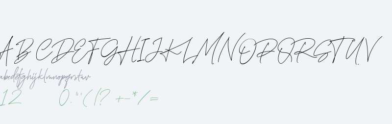 Fadeline Signature Regular