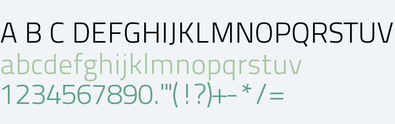 TitilliumText22L Light
