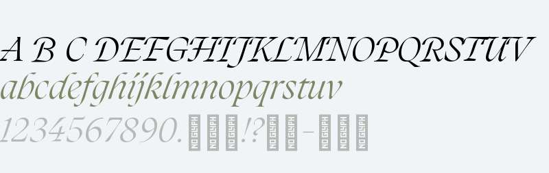 Xilene Italic-Trial