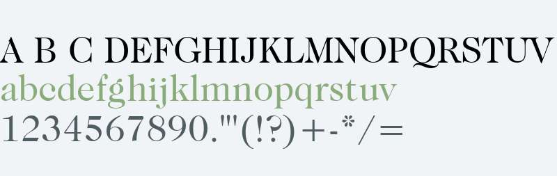 Caslon No.224 Book BT V2