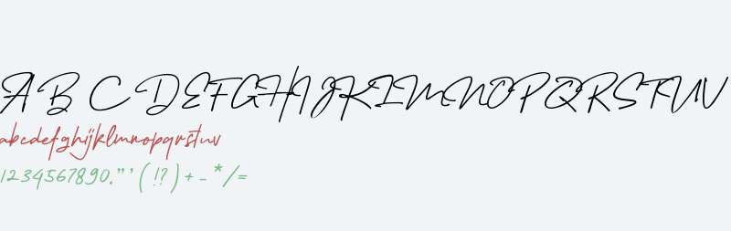 Melanic Black Script Regular