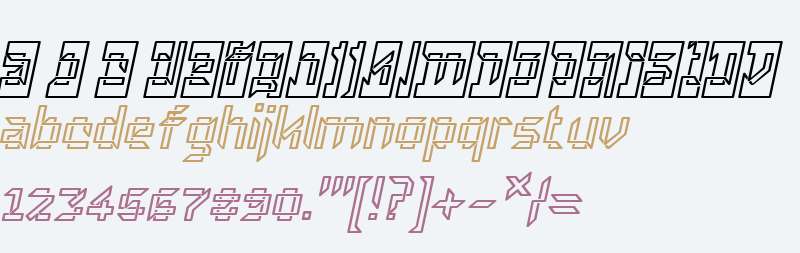 Ctoxina W00 Regular Italic