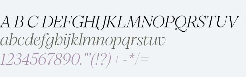 PP Pangaia Ultralight Italic