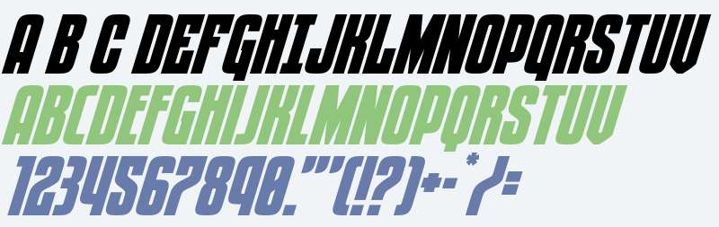 Special Agent Super-Italic