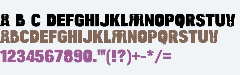 Bulltoad W00 Crucifix