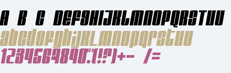 Glare Italic