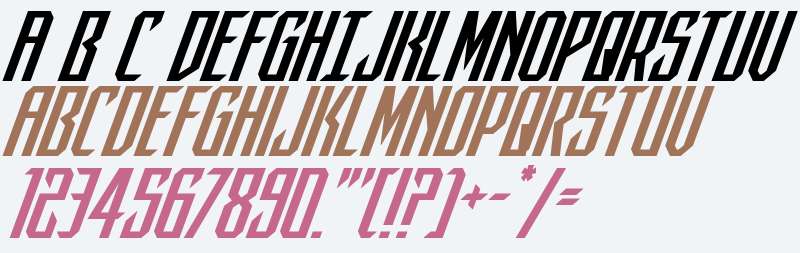 Dark Dominion Super-Italic
