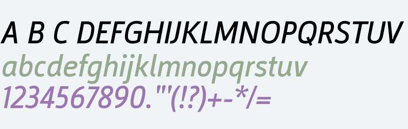 Argumentum W01 Italic