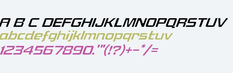 KHMenu Italic