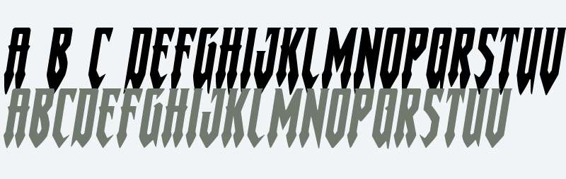 Gotharctica Expanded Italic