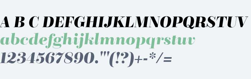 BridoneTitling DemiBold Italic