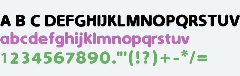 Simply Rounded Bold
