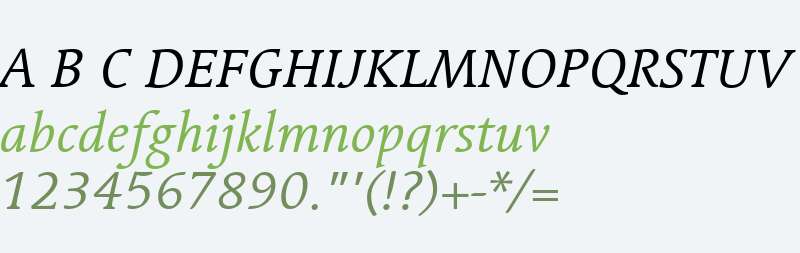 Linotype Syntax Serif W01 It