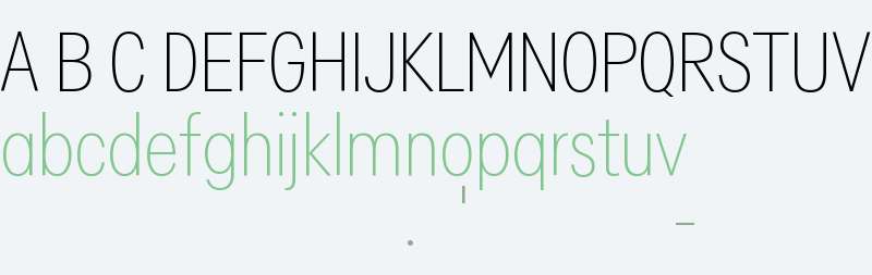 AlasTrial Extra Condensed Thin