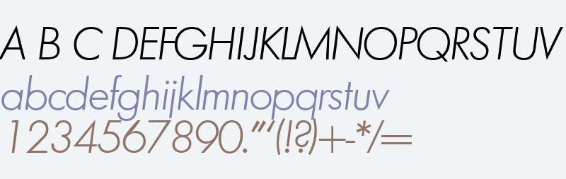 FunctionTwoLight-RegularItalic