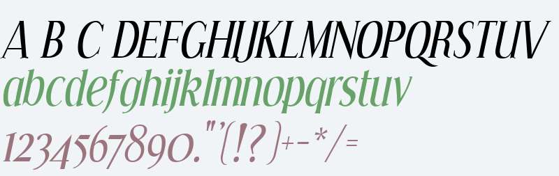 Effloresce Italic V1