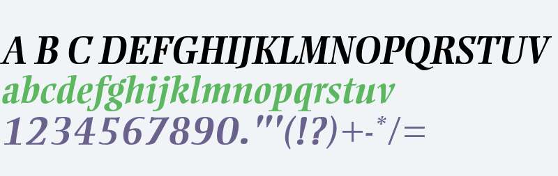 Ellington MT Bold Italic