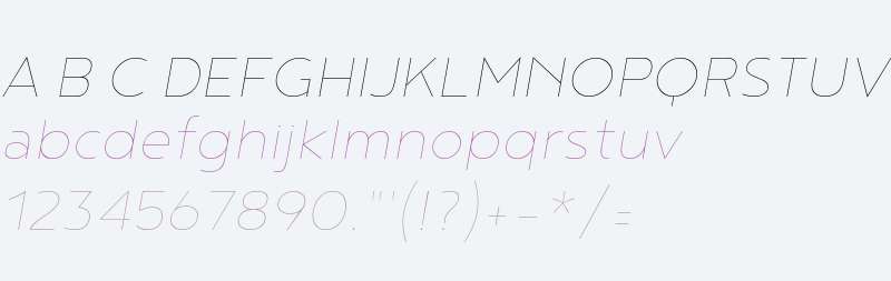 NoyhGeometric-ThinItalic