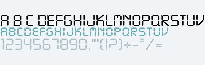 Digital Display Fonts Free Download - OnlineWebFonts.COM