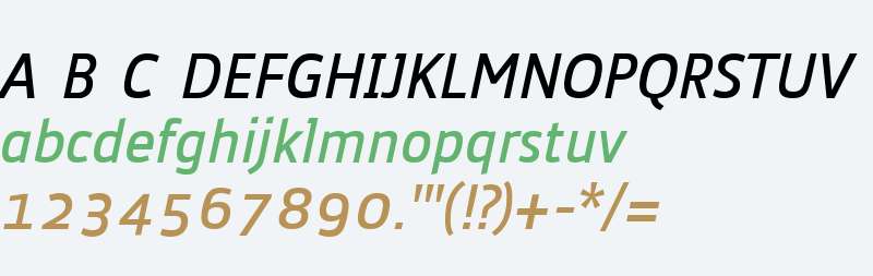 Ubik W01 Italic