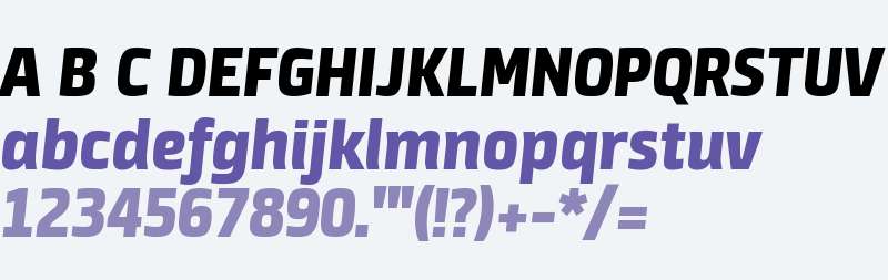 Neuron Angled W01 Heavy Italic