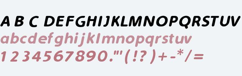 Simply Rounded Italic