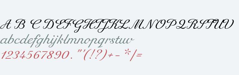 Rusulica Script W00 Regular