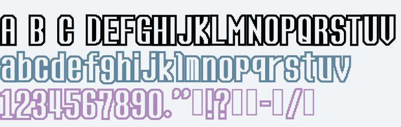 Sega Arcade Font