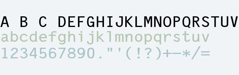 Letter Gothic Line Monospace V1