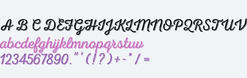 Nexa Rust Script L W Shadow V1