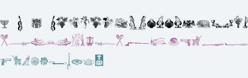 Cornucopia od Dingbats Six