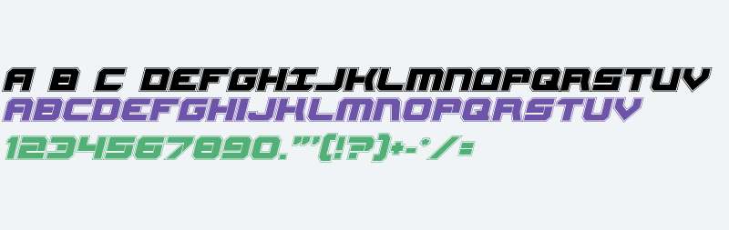 Gearhead Academy Italic