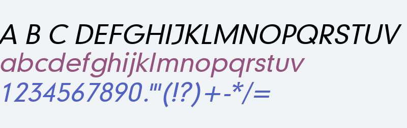 Geo 579 Italic