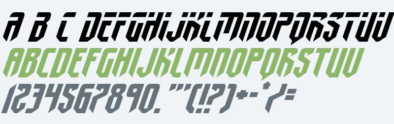 Fedyral II Expanded Italic