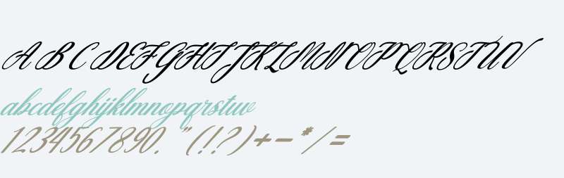 Christmas Glooves Italic