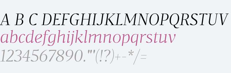 Bw Darius DEMO Light Italic