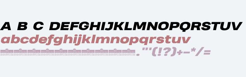 Heading Pro Wide Trial Heavy Italic