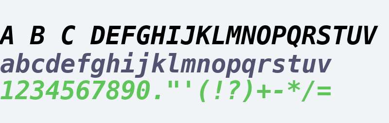 Vera Sans YuanTi Mono Bold Italic