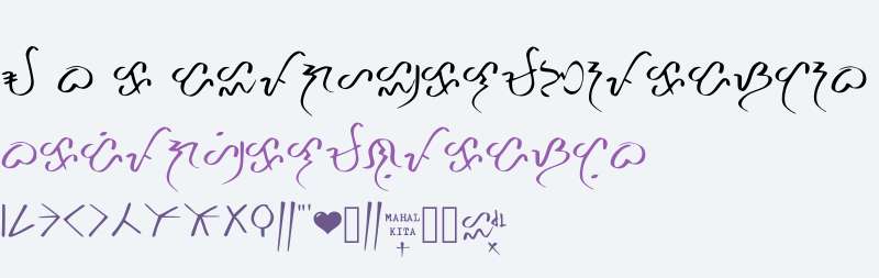 Mahiwaga_baybayin_font