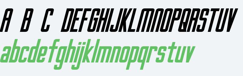 Gotham Nights Bold Italic