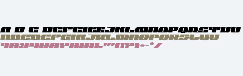 Joy Shark Semi-Italic