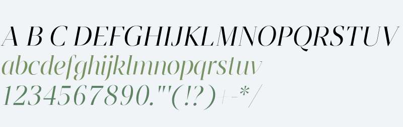 ArgestaHairlineItalic